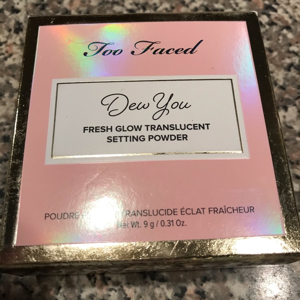 Too Faced Setting POWDER Dew Translucent Radiant Caramel NEW Blend